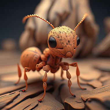 3D model Oxyopomyrmex (STL)